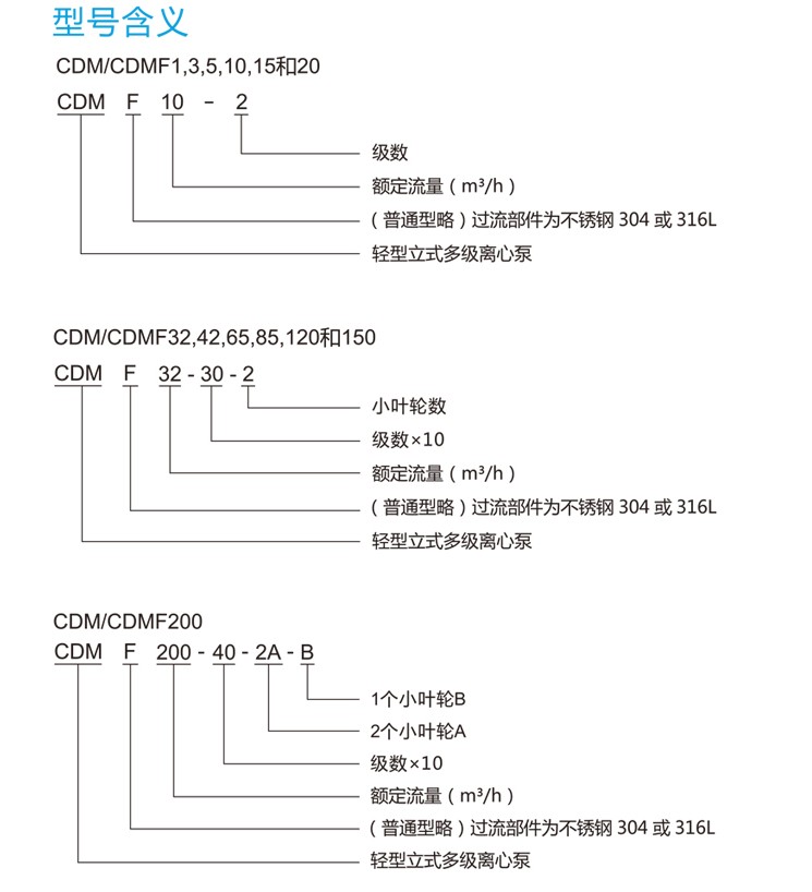 南(nan)方CDM系列水泵型号(hao)含義